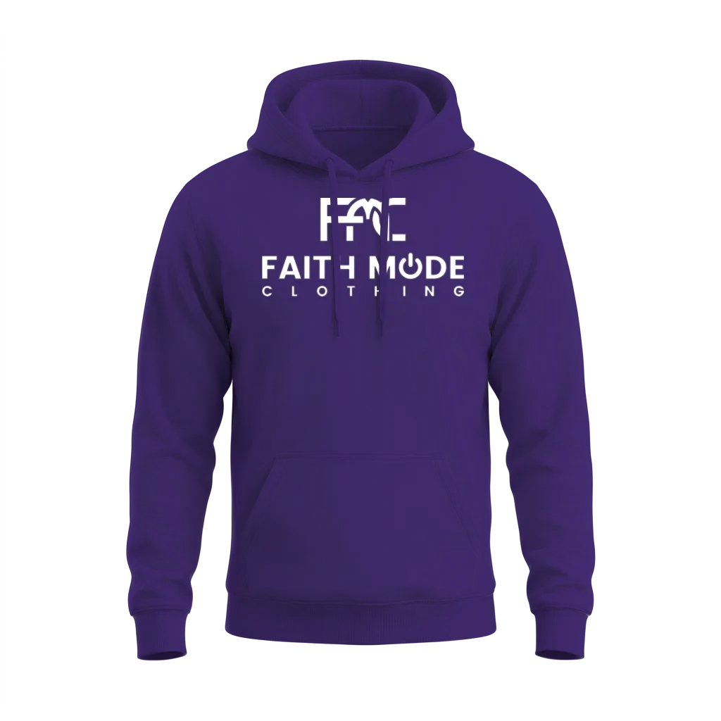 F.M.C.- Faith Mode Clothing Unisex Hoodie - Purple